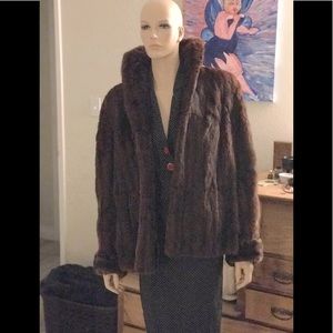VINTAGE Harold V Asher Mink Fur Coat